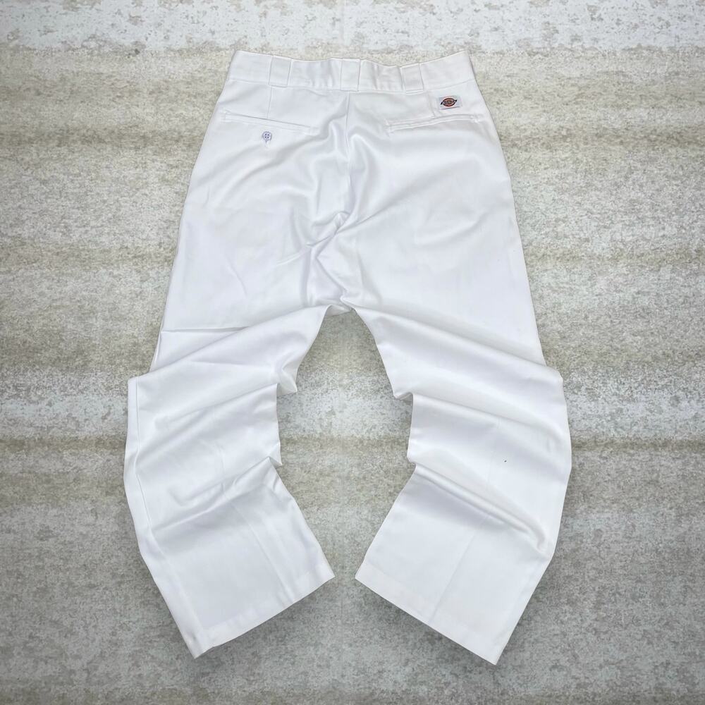Vintage 90s Dickies Khakis Pants 874 33x30 Original Fit Snow White